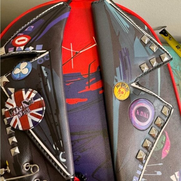 Her Universe Spider-Man: Across The Spider-Verse Spider-Punk Chase Mini Backpack - Picture 10 of 10